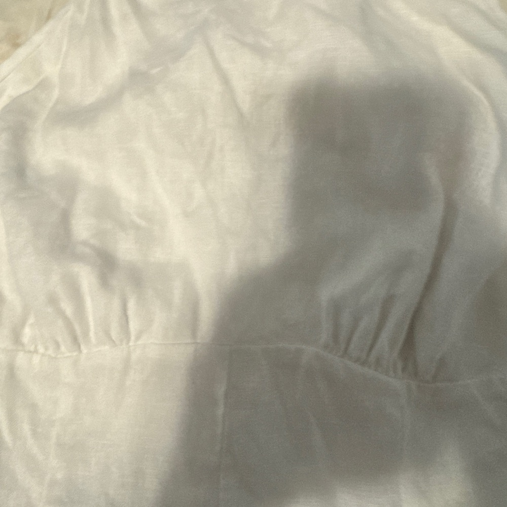Abercrombie & Fitch White Maxi Dress with Spaghetti Straps - Picture 7 of 7